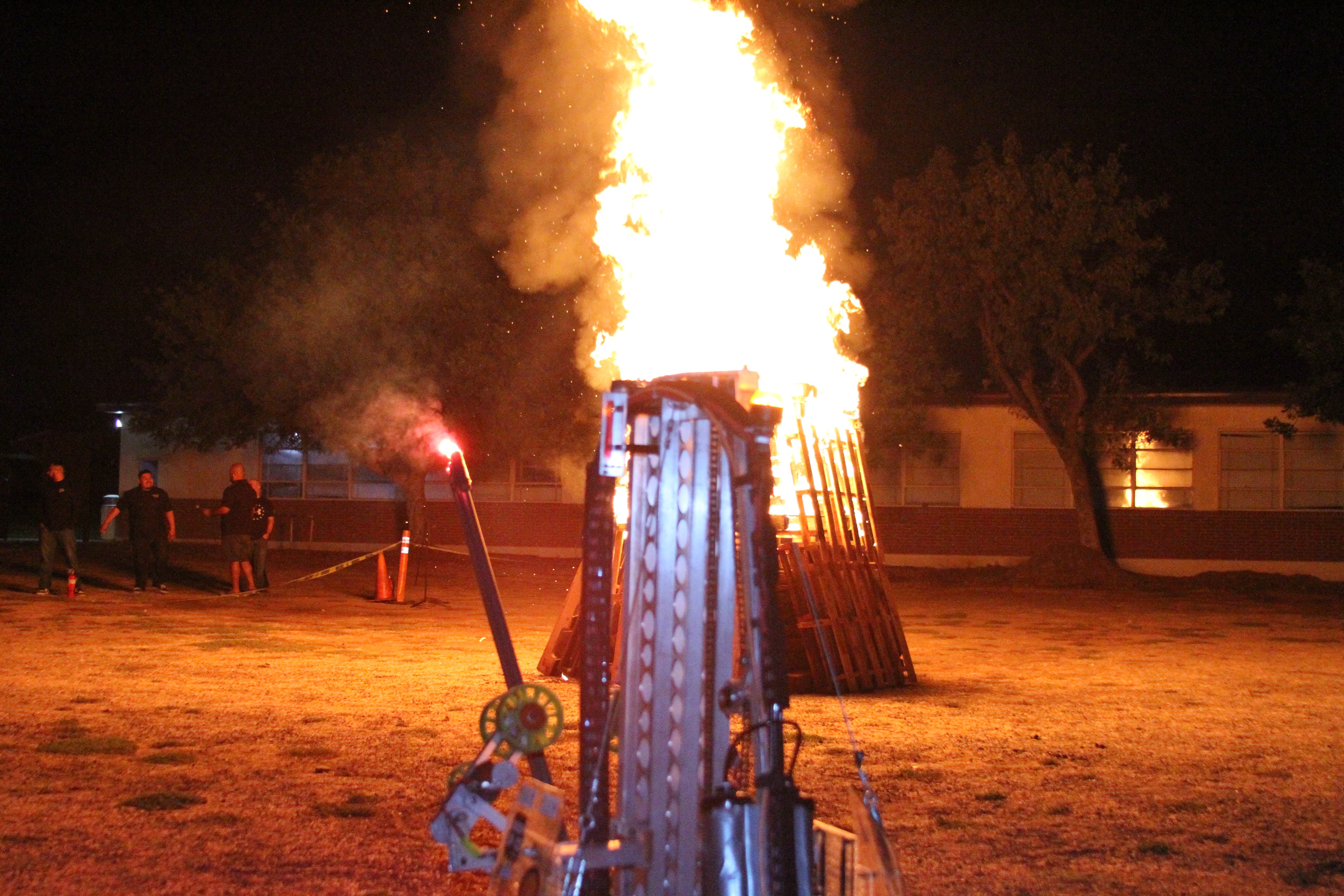 Ya'll ever light the Homecoming Bonfire with an FRC Robot? - CD-Media:  Photos - Chief Delphi
