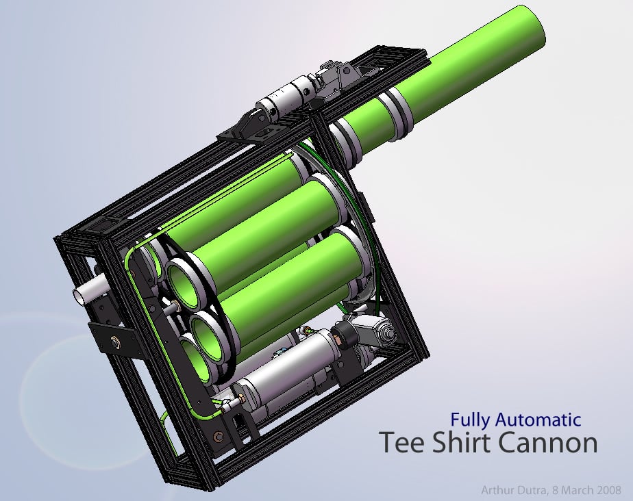 pic: Fully Automatic Tee Shirt Cannon - Pic 2 - CD-Media: Photos - Chief  Delphi